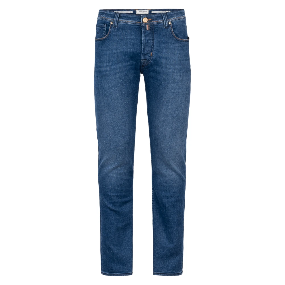 Jacob Cohën Men's Blue Slim Fit Jeans, W32, Denim Bard Ltd Jeans