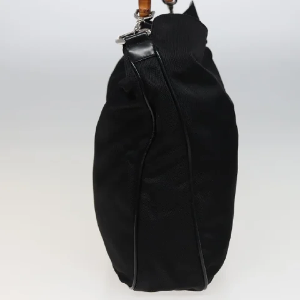 Gucci Vintage Pre-owned Nylon gucci-bags Black Dames