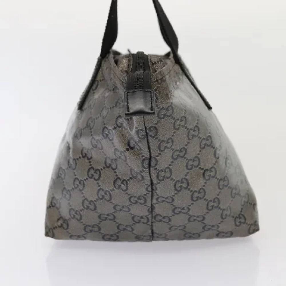 Gucci Vintage Pre-owned Canvas totes Black Dames