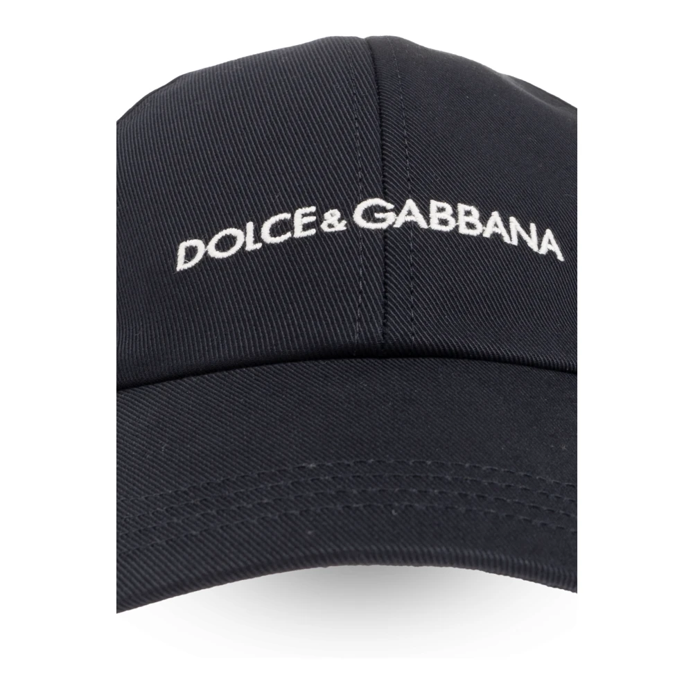 Dolce & Gabbana Baseballpet Blue Heren