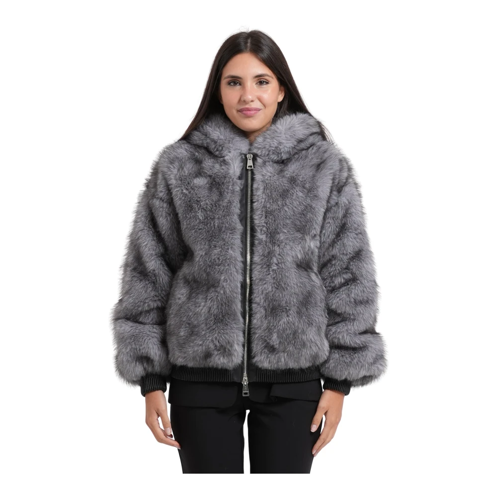 Fracomina Donna Grigio - Giacconi - Jackets - L