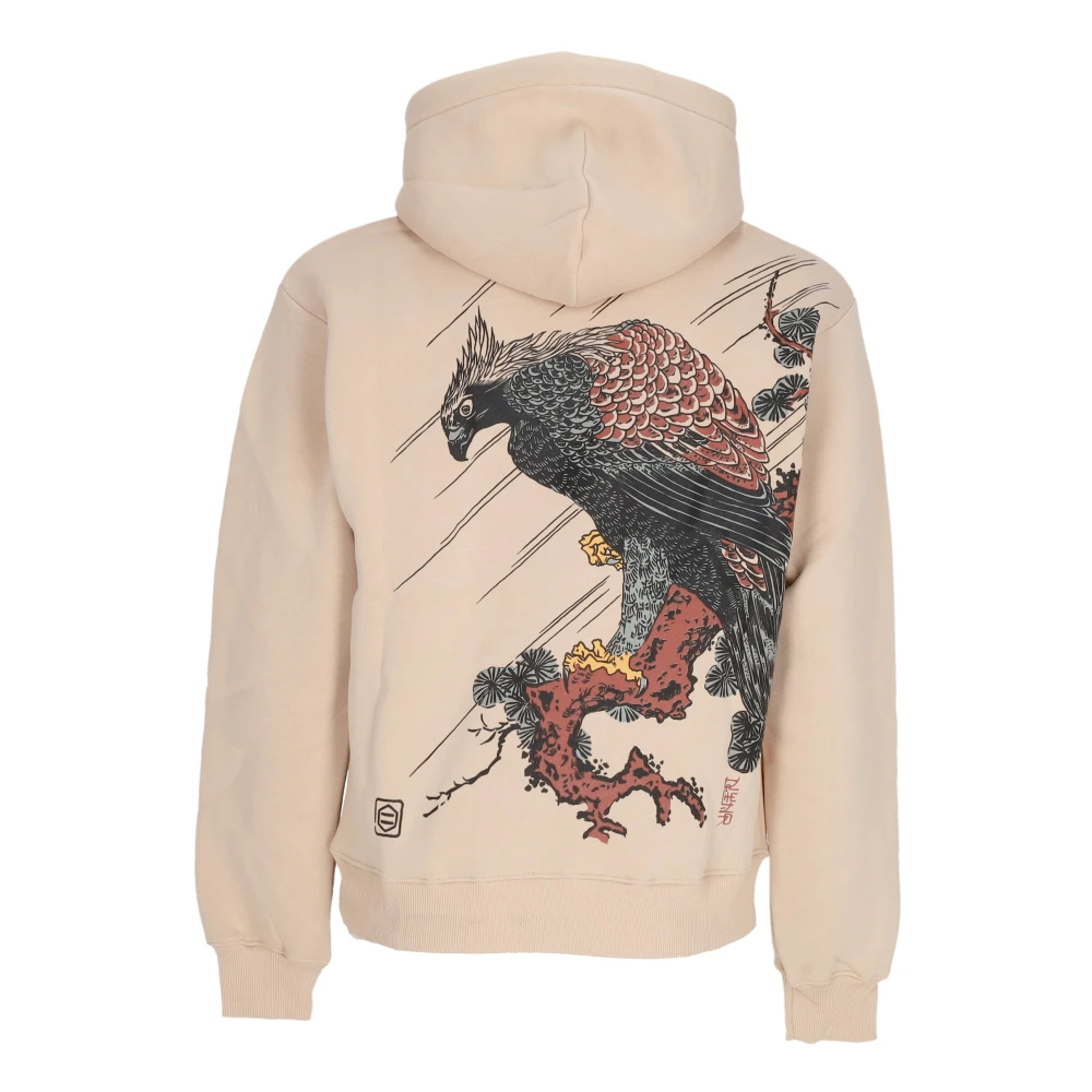 Dolly Noire Sandman Hoodie met voorzak Beige Heren