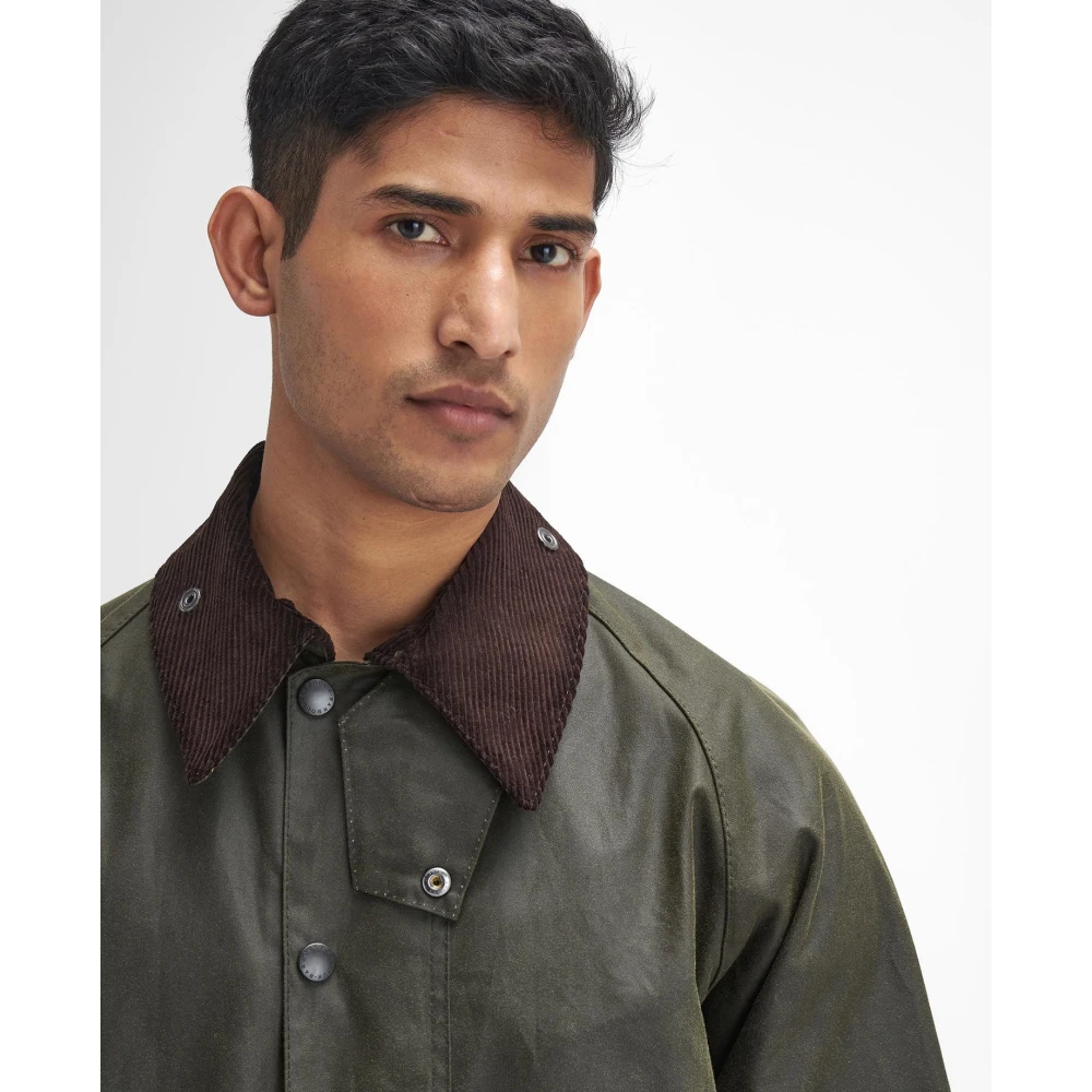 Barbour Klassieke Beaufort Gewaxte Jas Green Heren
