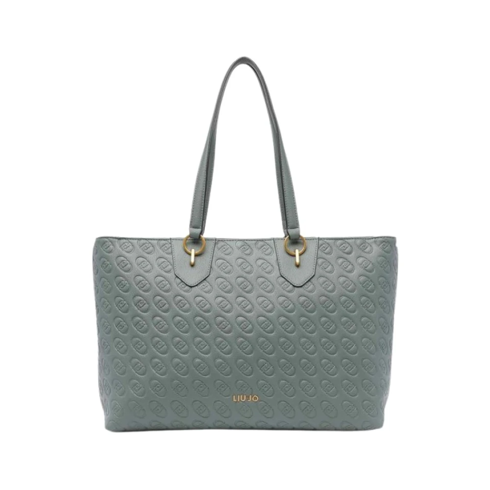 Liu Jo Donna Verde - Tote Bag Con Chiusura A Zip - Bags - One Size