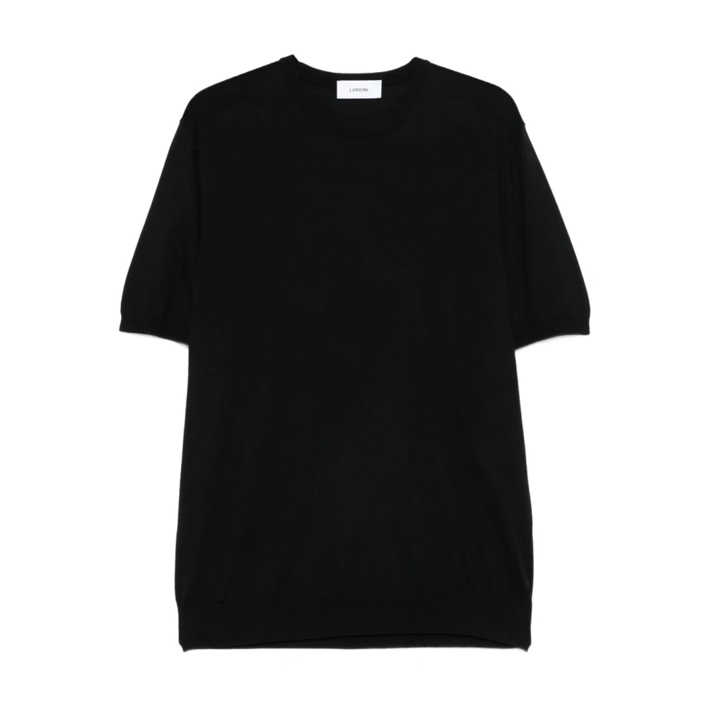 Lardini - Tops > T-Shirts - Black - Lardini - Modalova