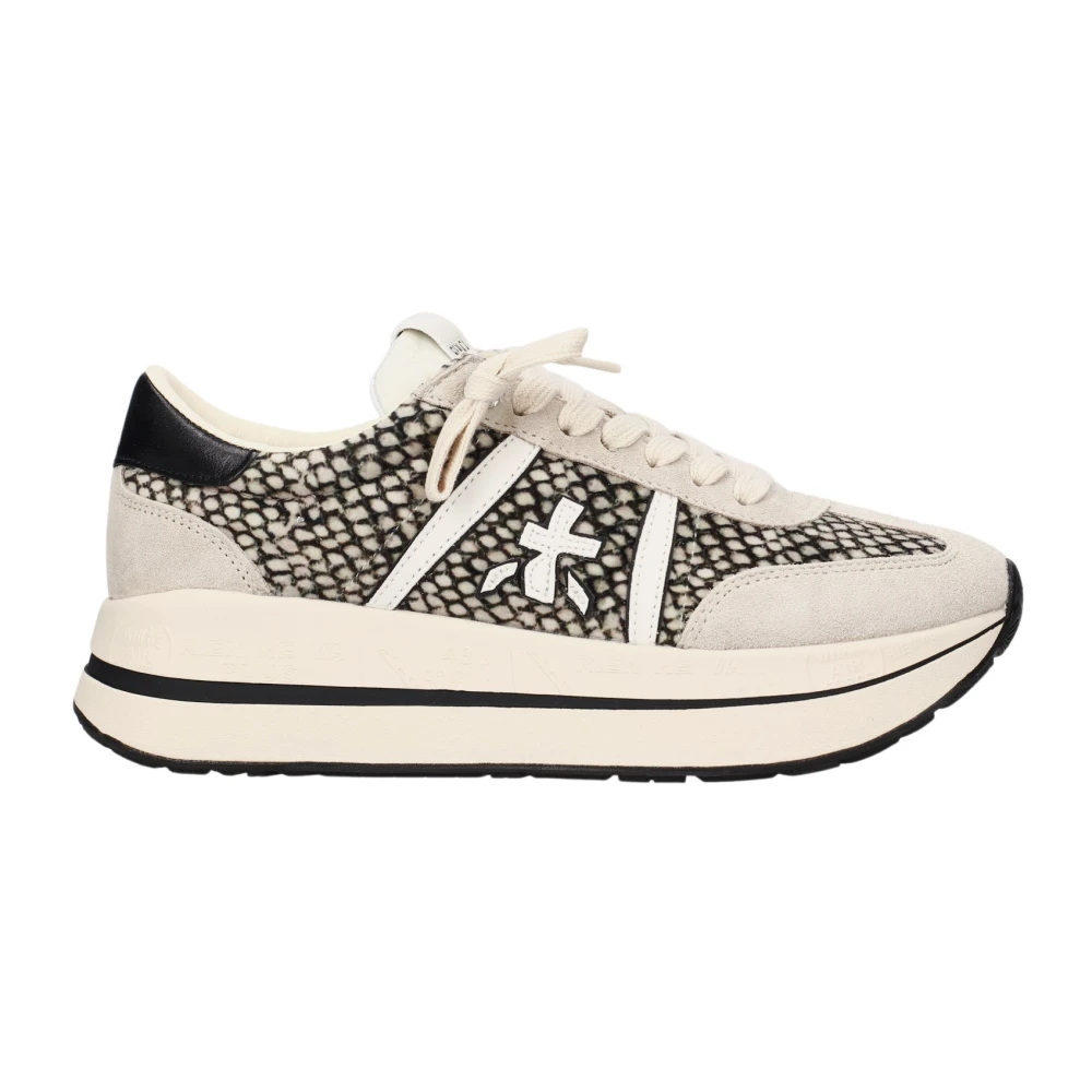 Premiata 8501Beigepython Sneakers Bethcoin Beige Python - Immagine 3