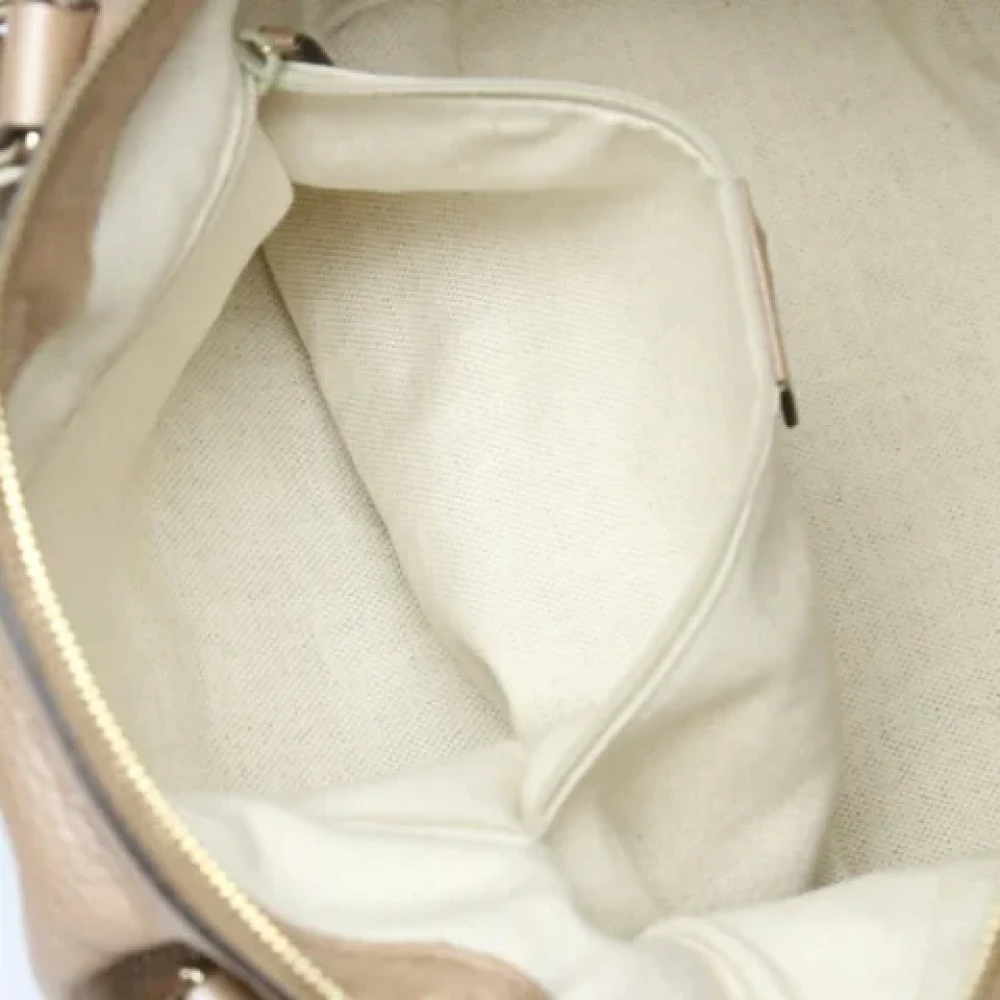 Gucci Vintage Pre-owned Leather shoulder-bags Pink Dames