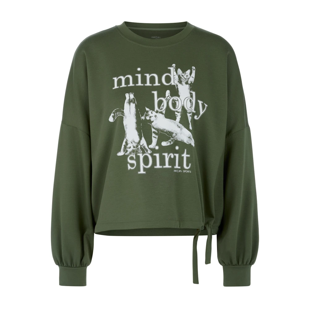 Marc Cain Women's Green Sweatshirts, M, Sweatshirts