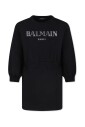 robe-noire-en-coton-avec-logo