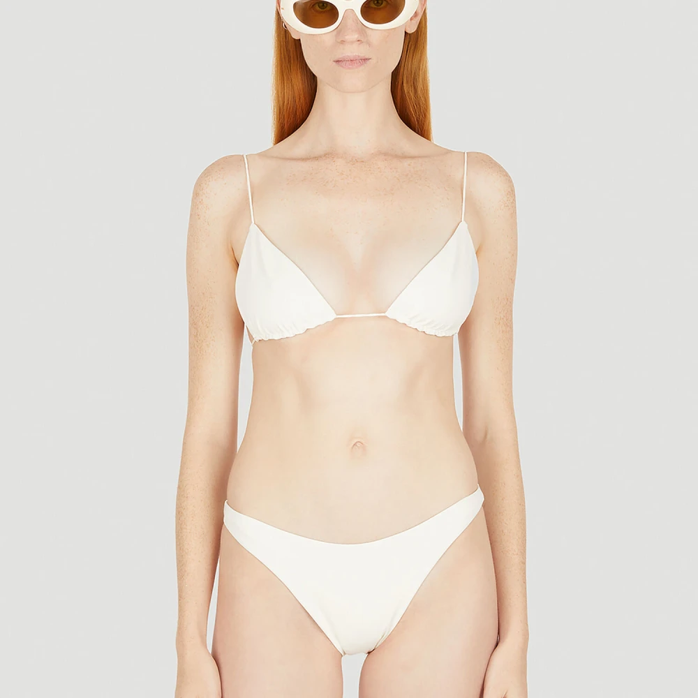 Ziah Driehoek Bikini Top White Dames