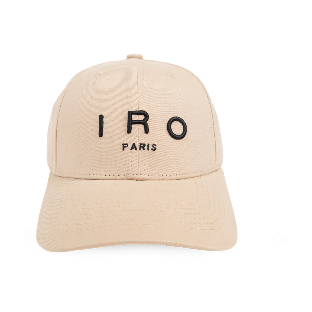 IRO Pet met logo Greb naturel