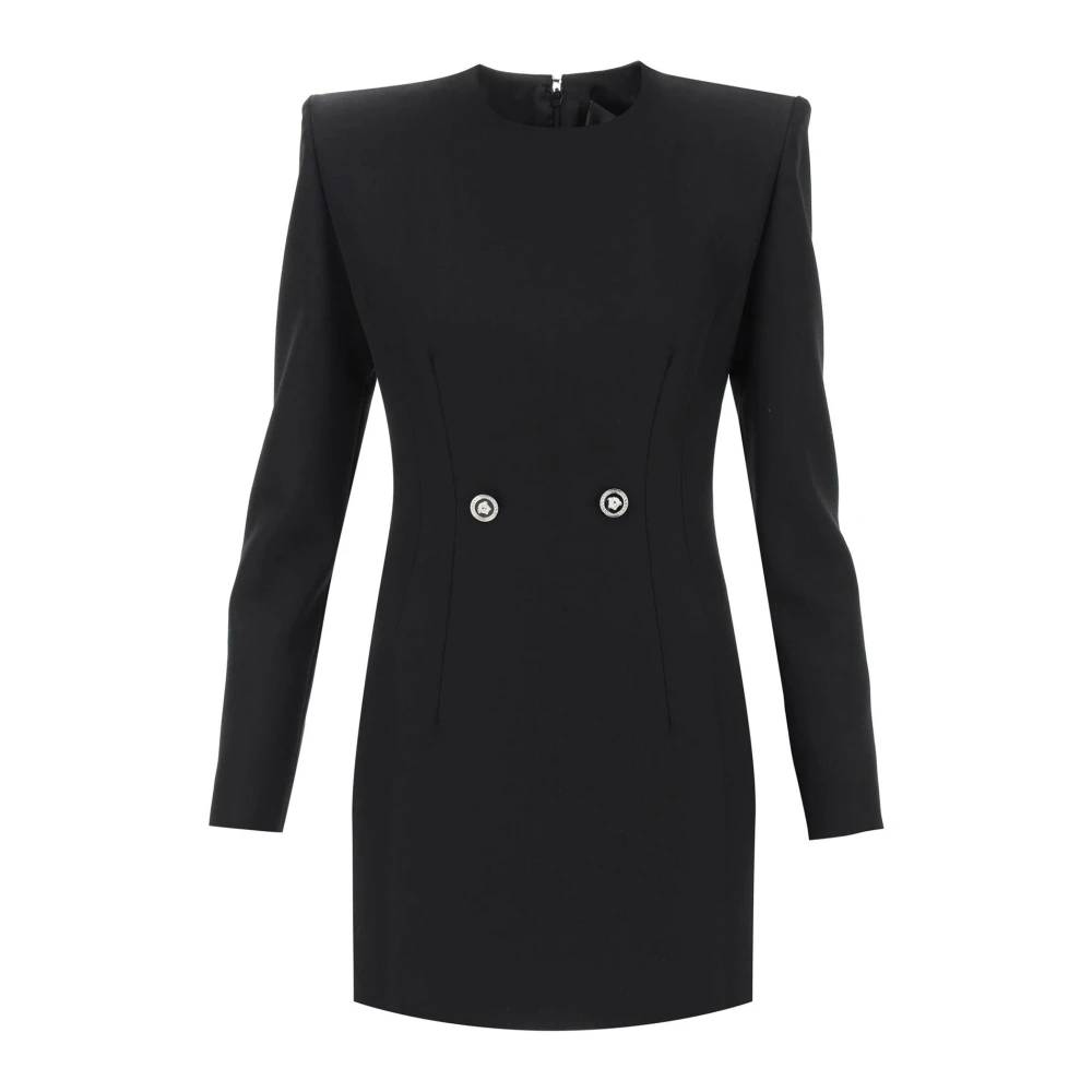 Versace Women's Black Short Dresses, Xs, Short Dresses