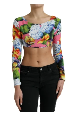 Round Neck Long Sleeves Top