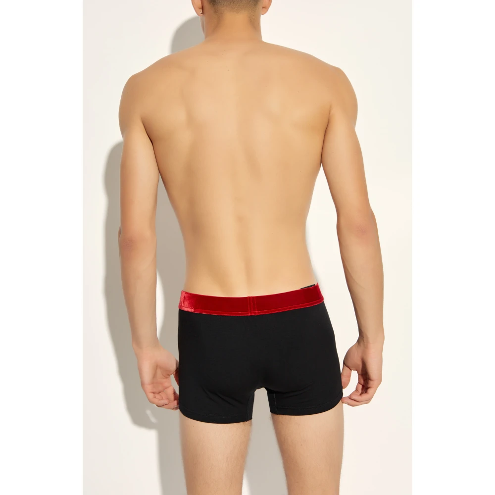 Dsquared2 Katoenen Boxershorts Black Heren