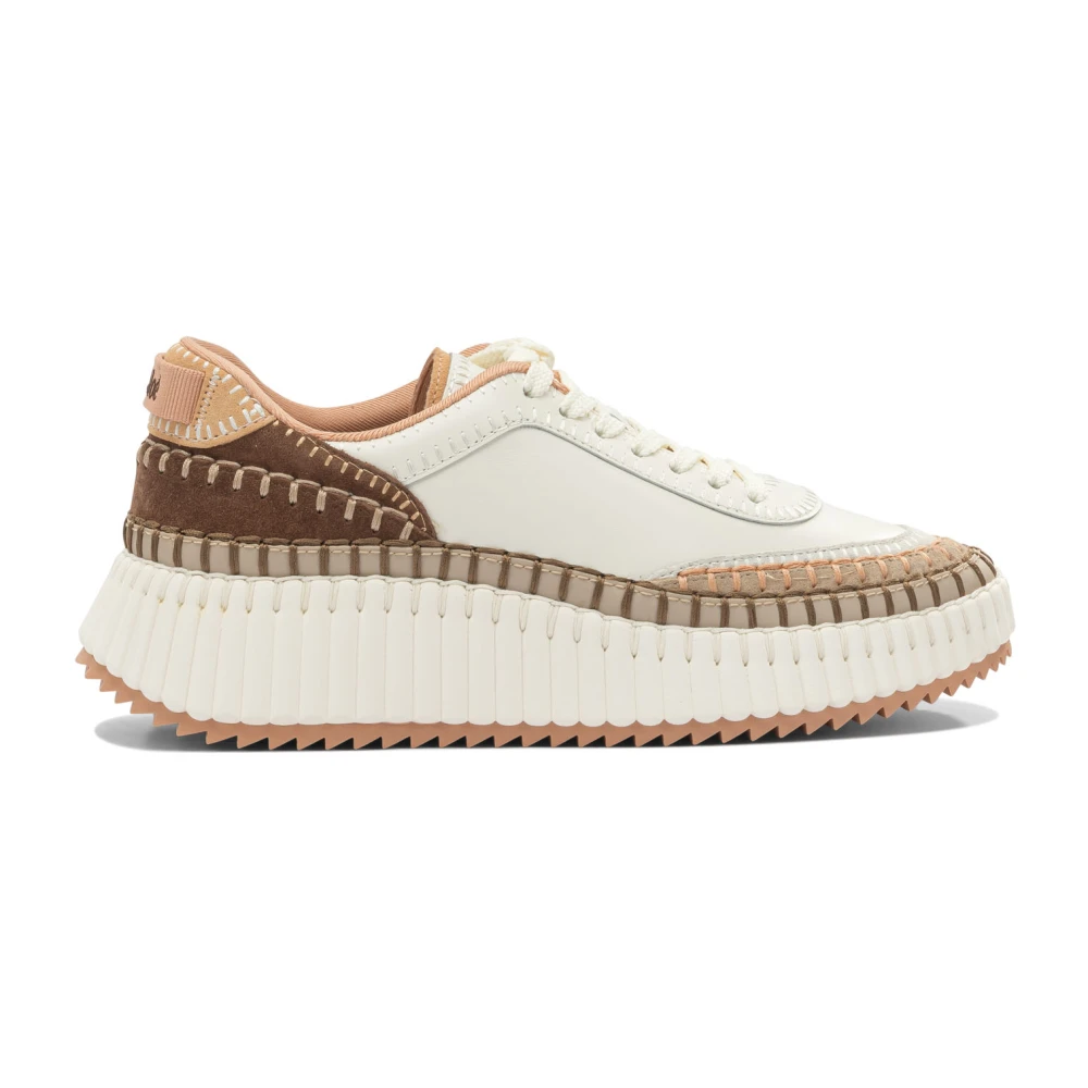 Chloé Women's Multicolor Sneakers, 7 Uk, Nama Sneaker