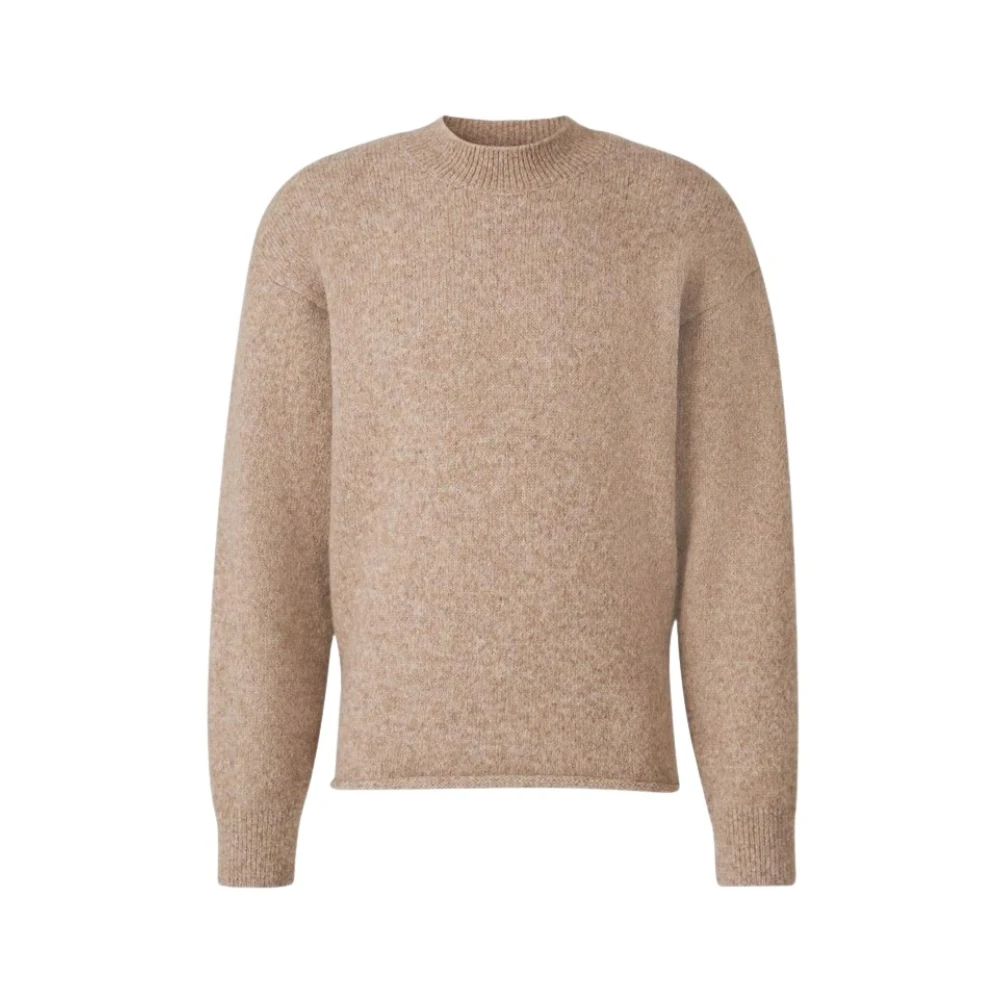 Jacquemus Stijlvolle Gebreide Pullover Sweater Brown Heren