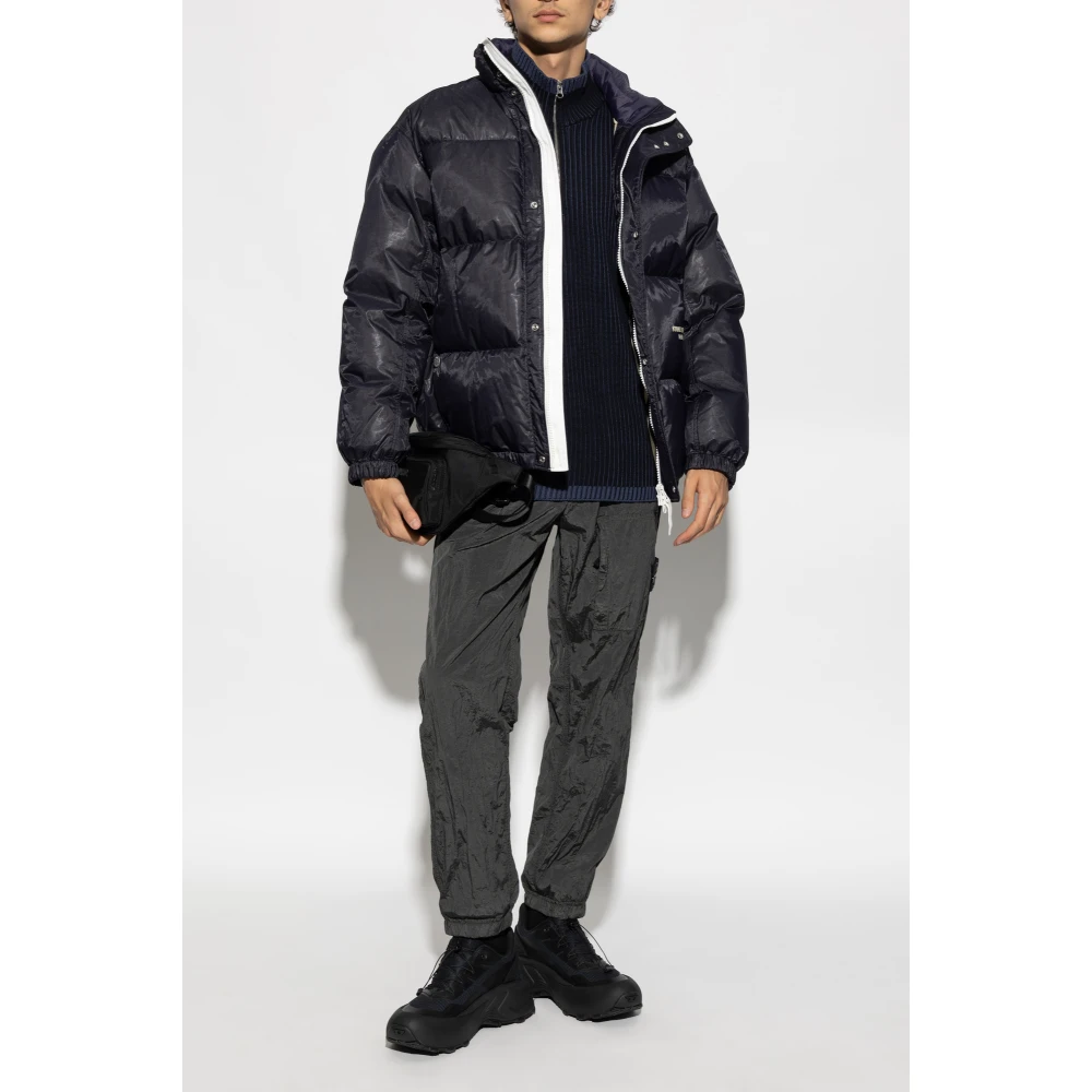 Stone Island Broek met logo Gray Heren