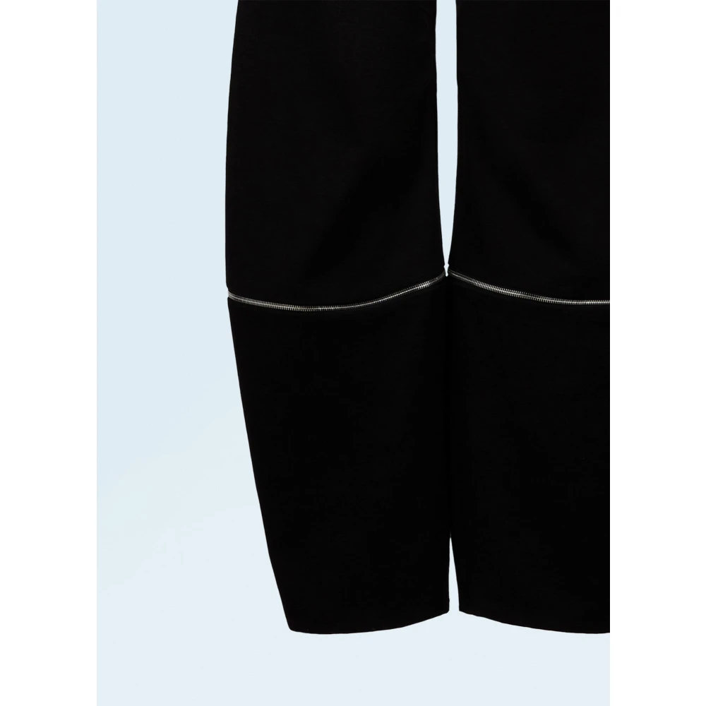 Moncler Zip Panels Jeans Black Heren