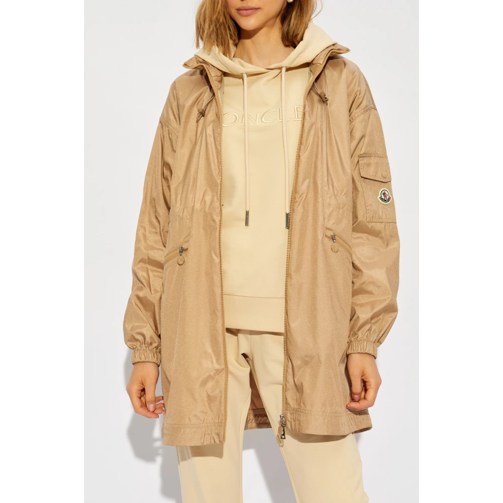 Moncler Parka Adhemar Brown Dames