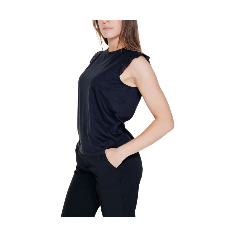 Vero Moda Zwarte damesshirt Blue Dames