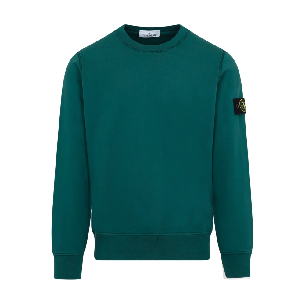 Stone Island Groene Sweatshirt Ss25 Green Heren