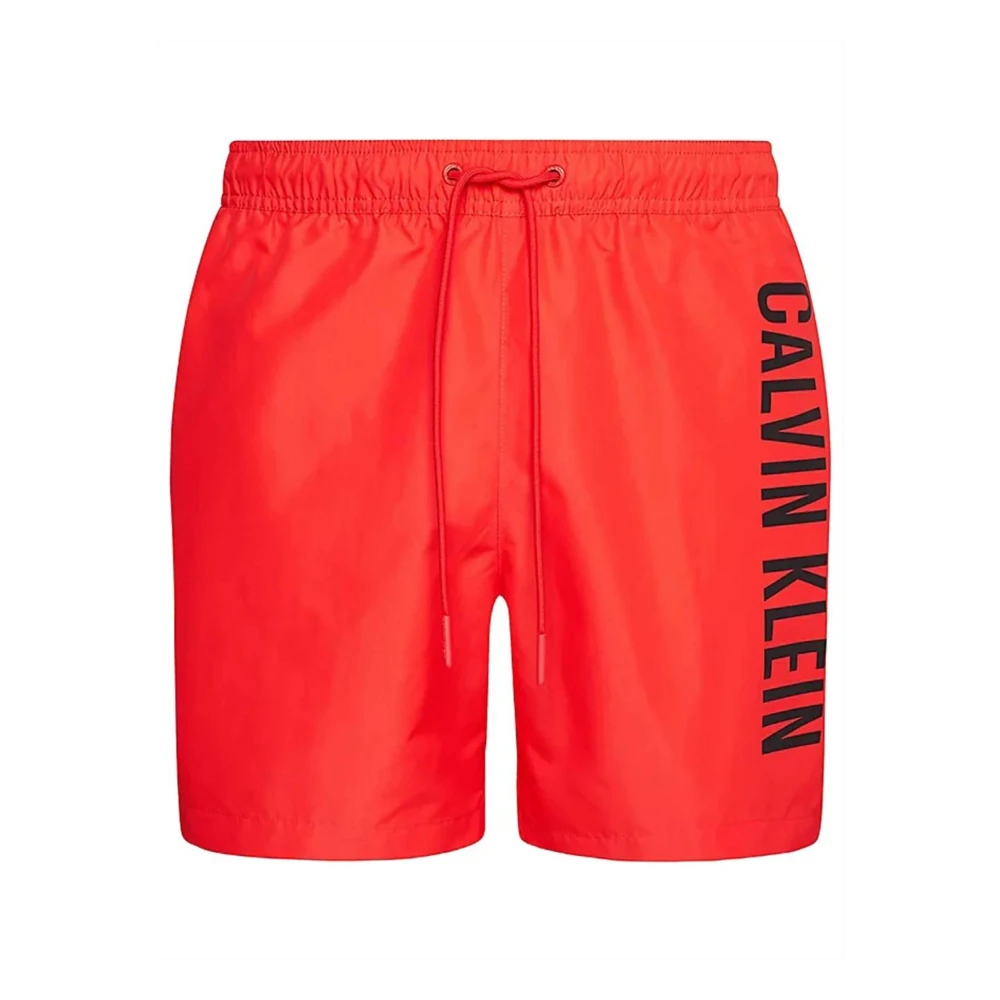 Calvin Klein Beachwear Red Heren