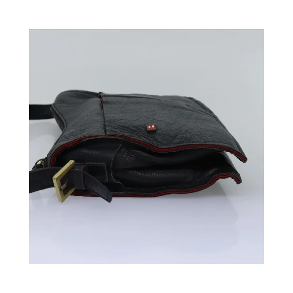 Bally Pre-owned Leather handbags Black Dames