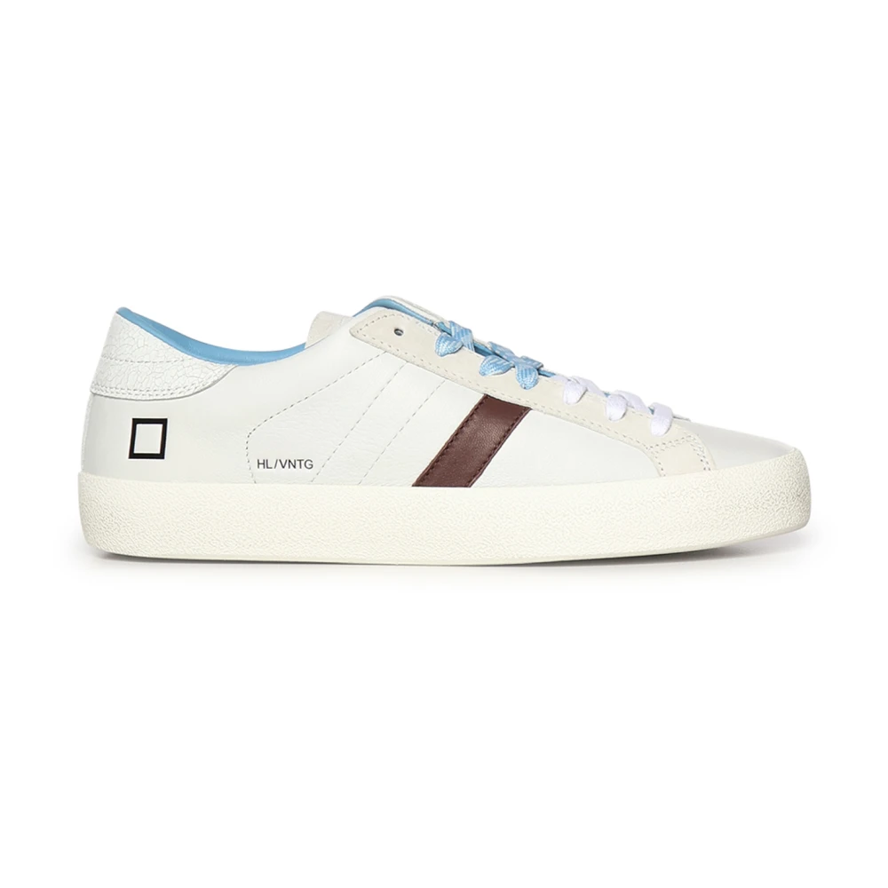 D.a.t.e. Men's White Sneakers, 7 Uk, Trainers
