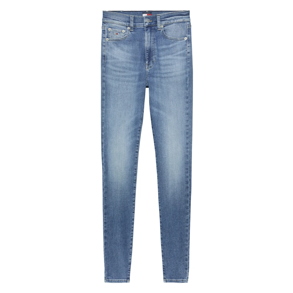 Tommy Jeans Vintage Skinny Fit Blauwe Jeans Blue Dames