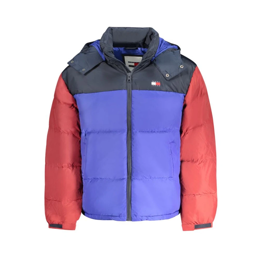 Tommy Hilfiger Men's Blue Winter Jackets,, Polyester Jacket Medium