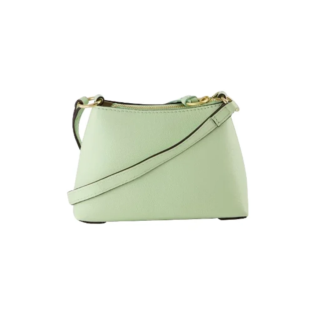 Chloé Leather shoulder-bags Green Dames