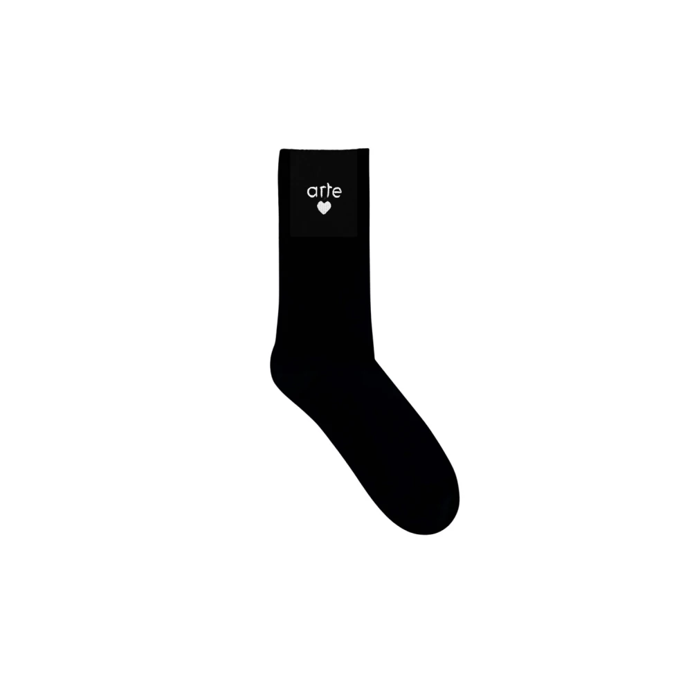 Arte Antwerp Hart Rib Sokken Black Heren