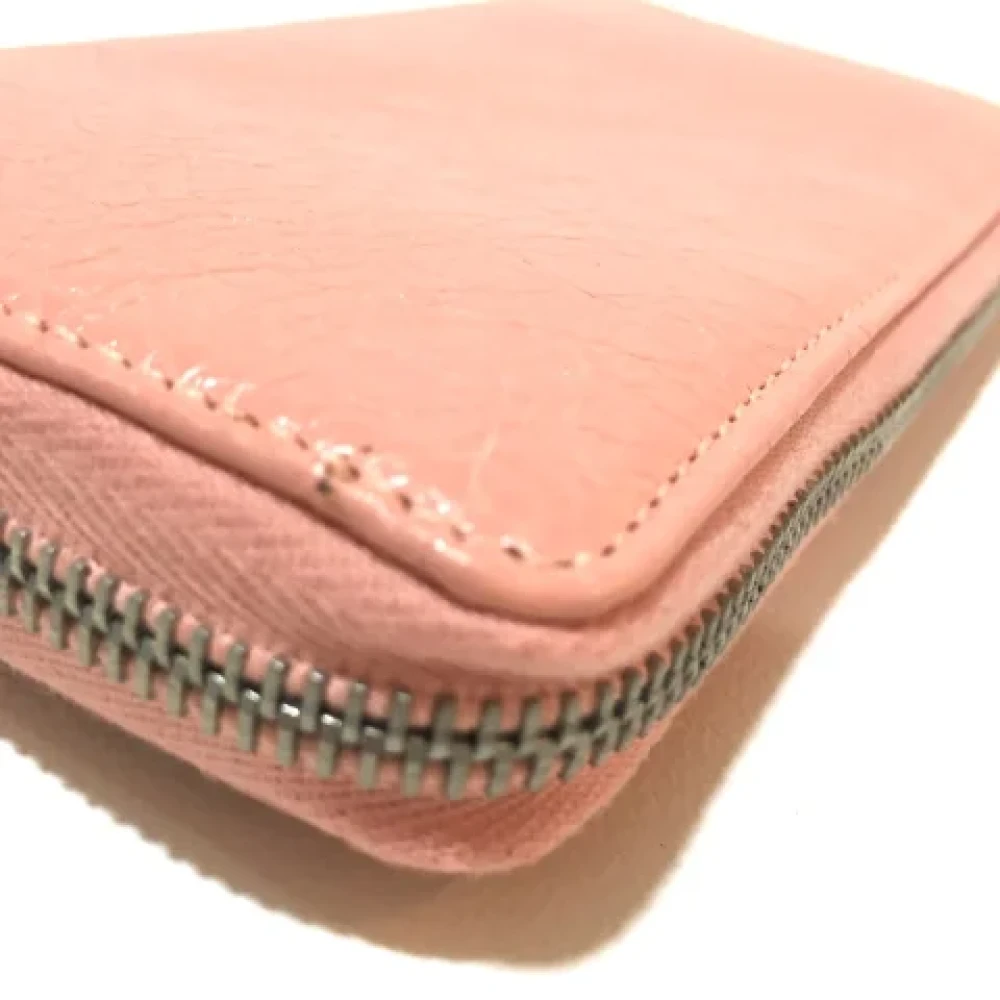 Balenciaga Vintage Pre-owned Leather wallets Pink Dames