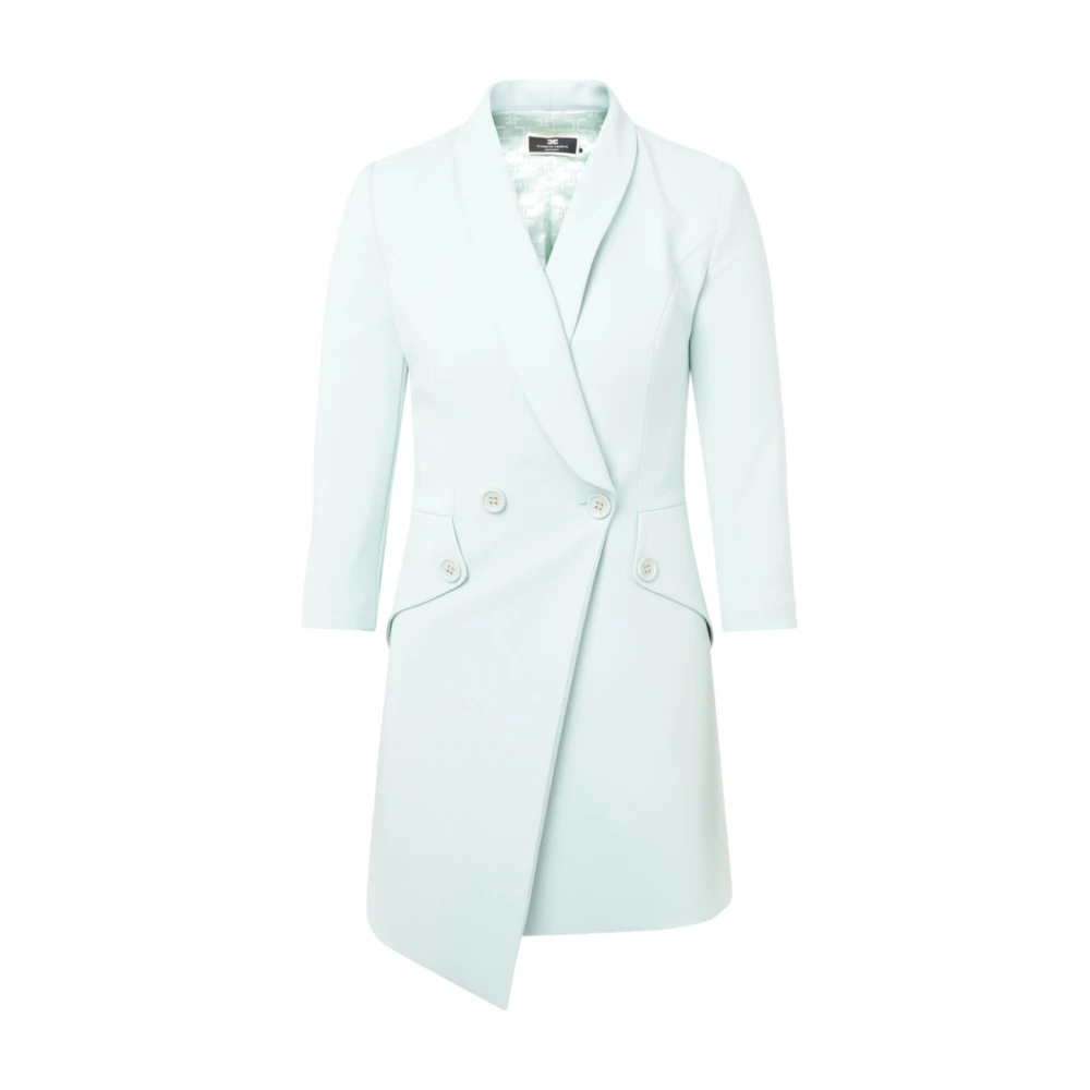 Elisabetta Franchi Elegante Jurk voor Speciale Gelegenheden Blue Dames