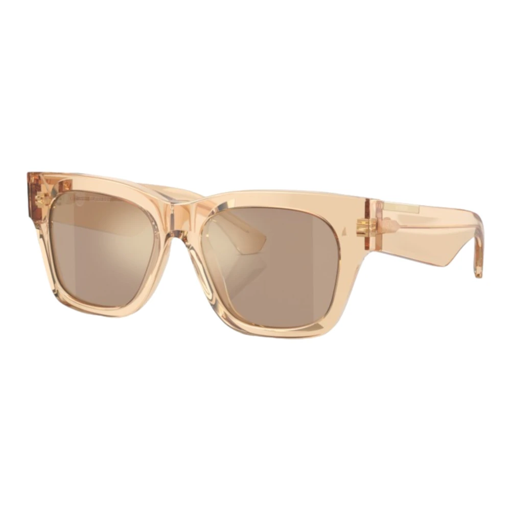 Burberry Women's Brown Square Sunglasses With Mirror Lenses - Sunglasses - 52 Mm - Accessories