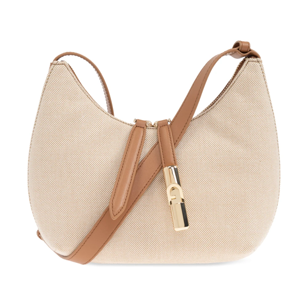 Furla Schoudertas Goccia Klein Beige Dames