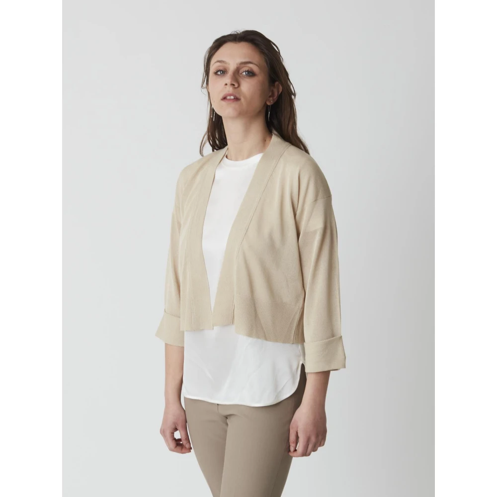 Alpha Studio Dames Vest Beige Dames