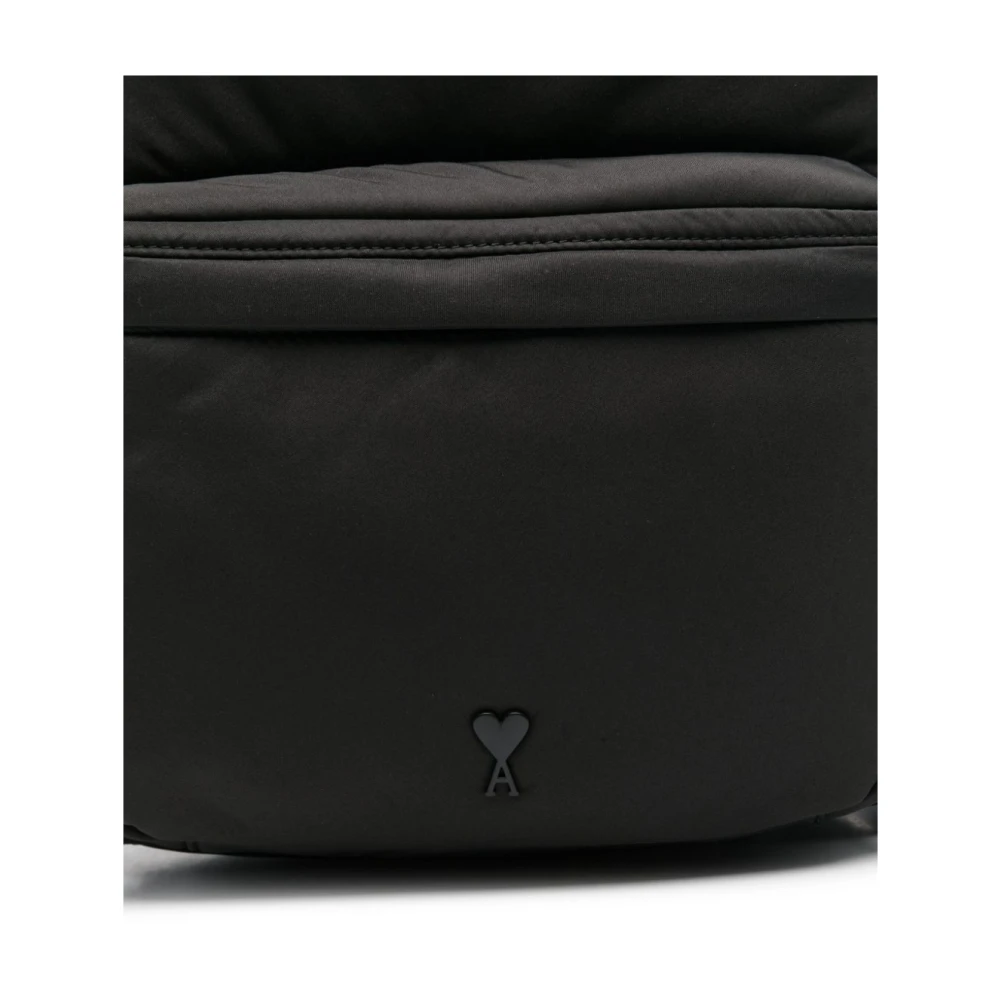 Ami Paris Oversize Tasca Rugzak Black Heren