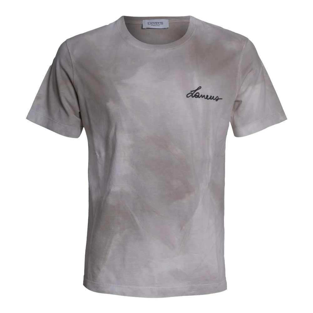 Laneus Men's Gray T-Shirt - T-Shirts - 2XL - Tops