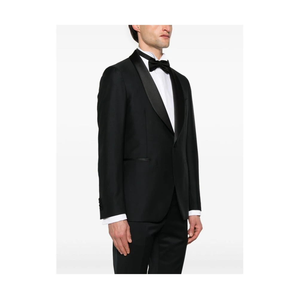 Tagliatore Jas Black Heren
