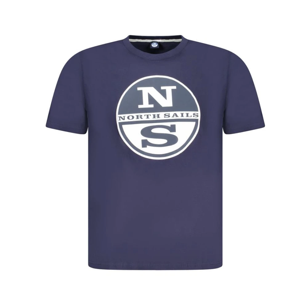 North Sails Men's Blue T-Shirts, 3XL, Cotton Nautical Style T-Shirt