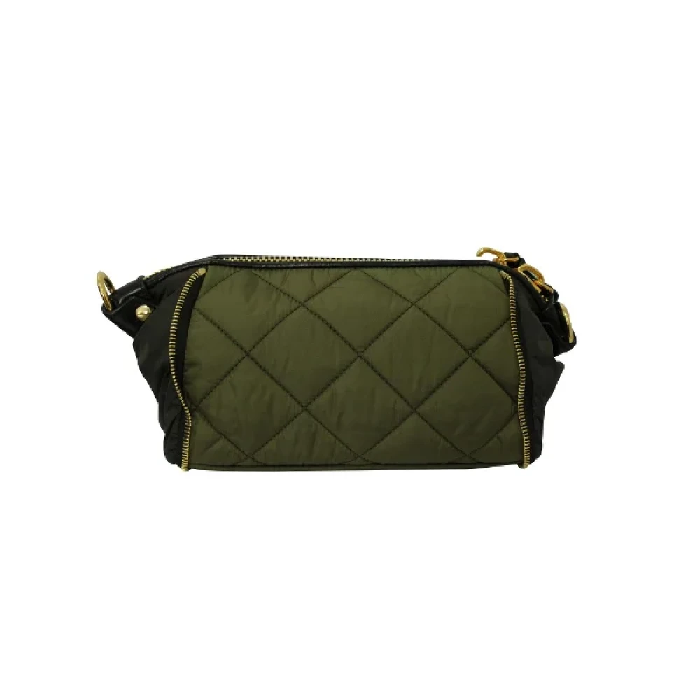 Moncler Pre-owned Nylon shoulder-bags Green Dames