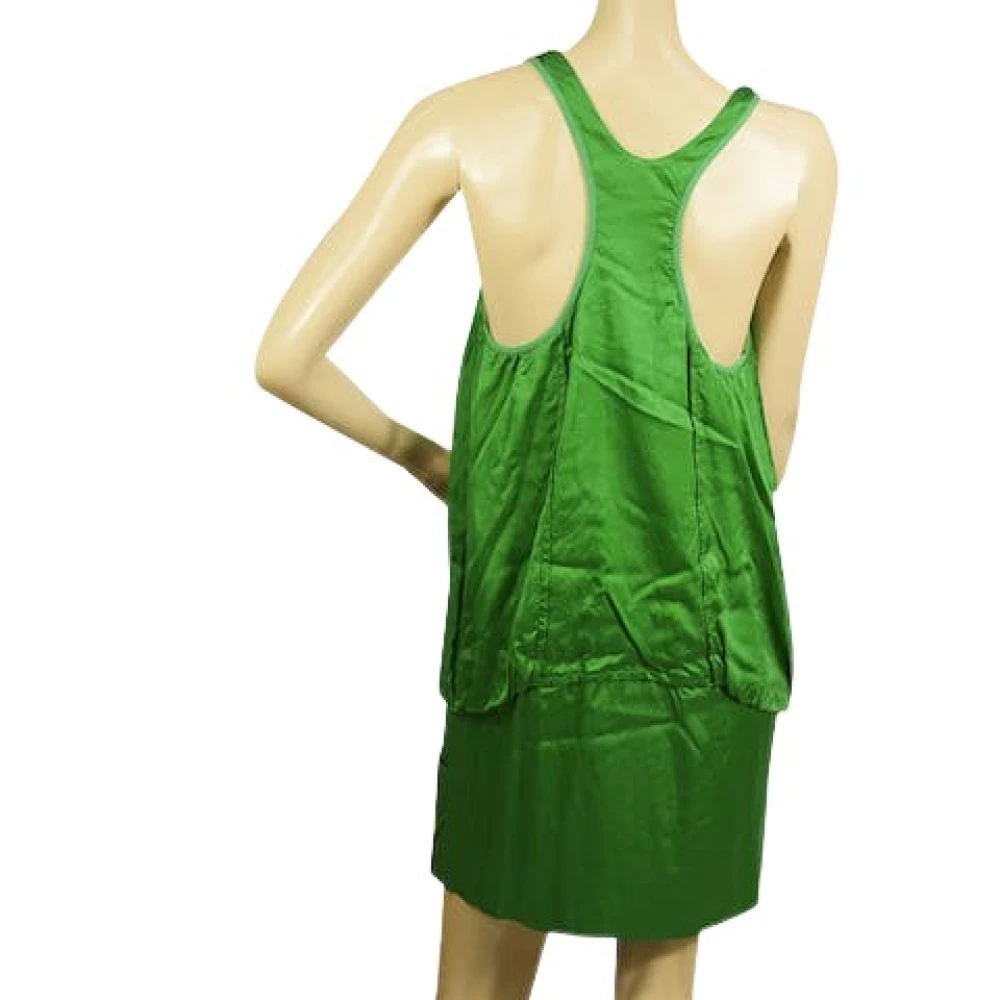 Stella McCartney Pre-owned Tweedehands jurk Green Dames