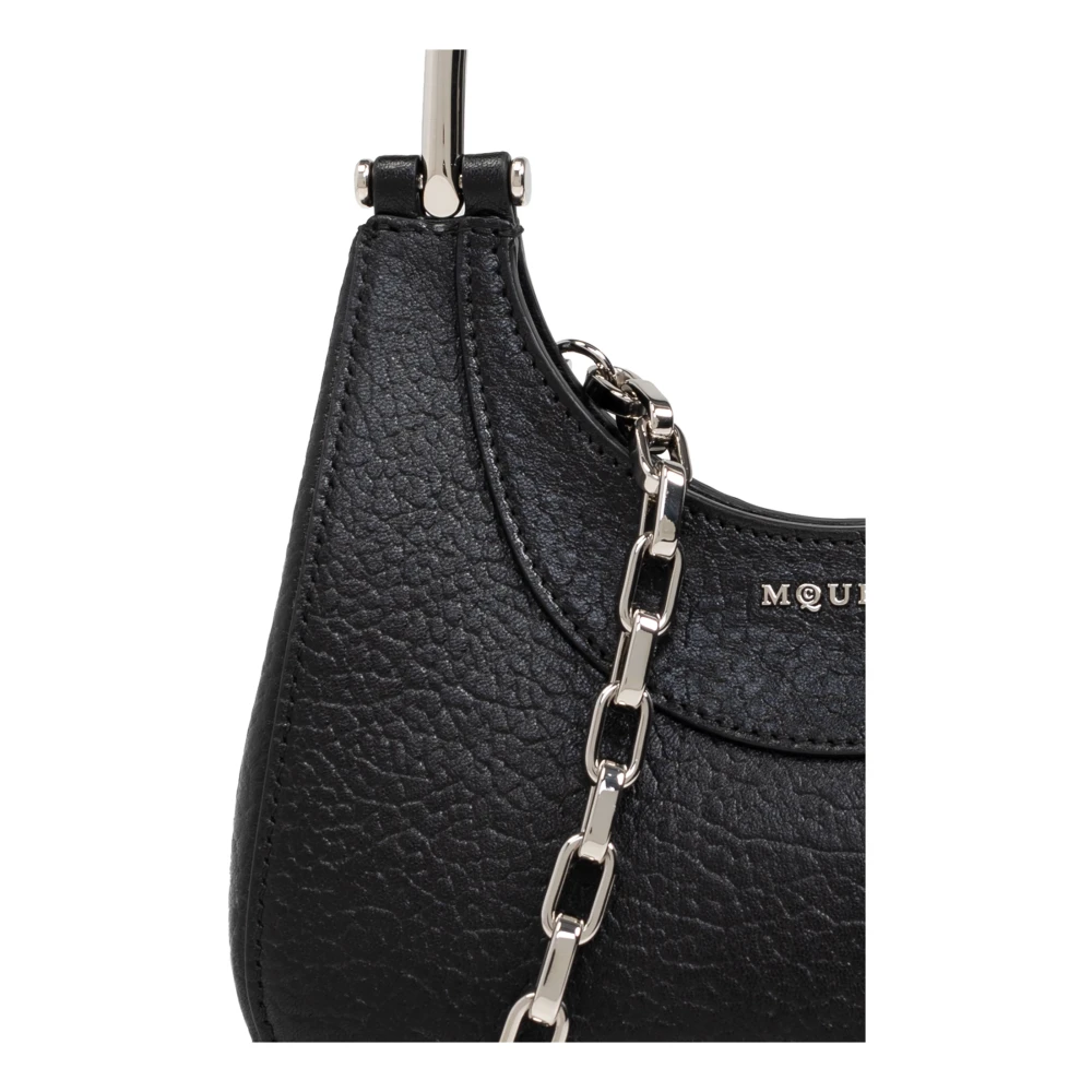 alexander mcqueen Schoudertas met logo Black Dames