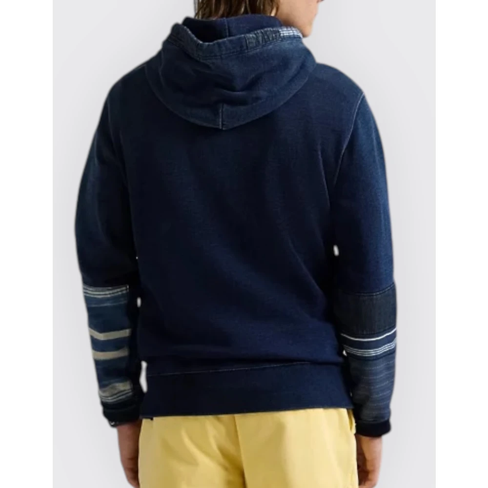 Polo Ralph Lauren Fleece Patch Sweatshirt Blue Heren