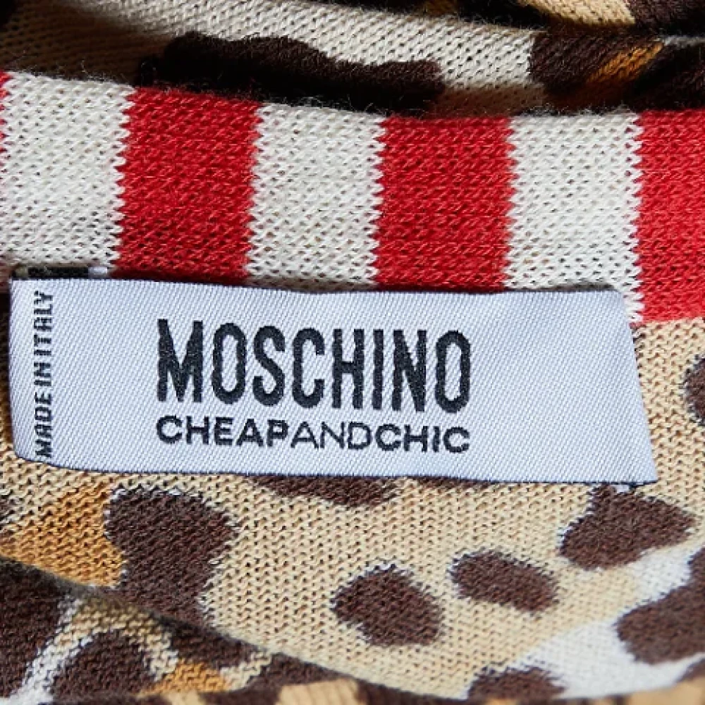 Moschino Pre-Owned Pre-owned Fabric tops Brown Dames
