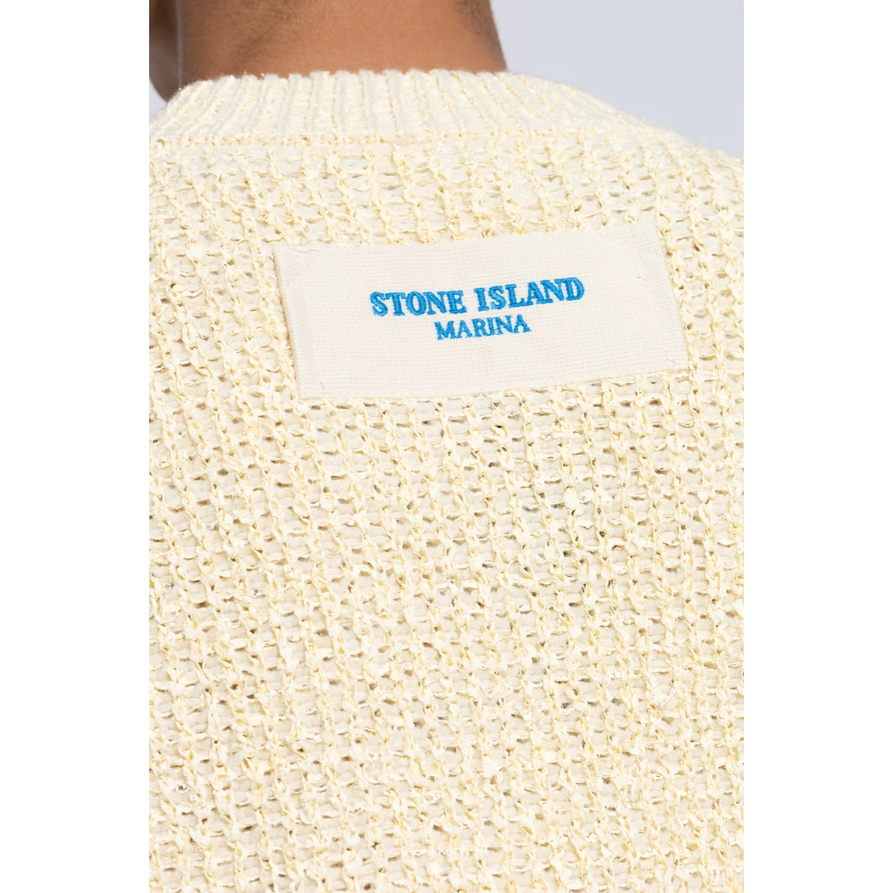 Stone Island Capsuletrui Marina Yellow Heren