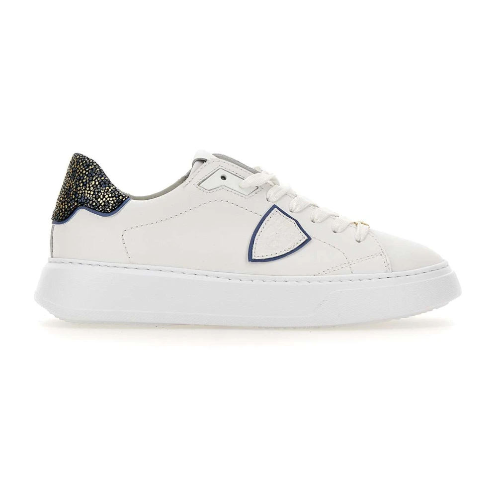 Philippe Model Women's White Temple Low Trainers