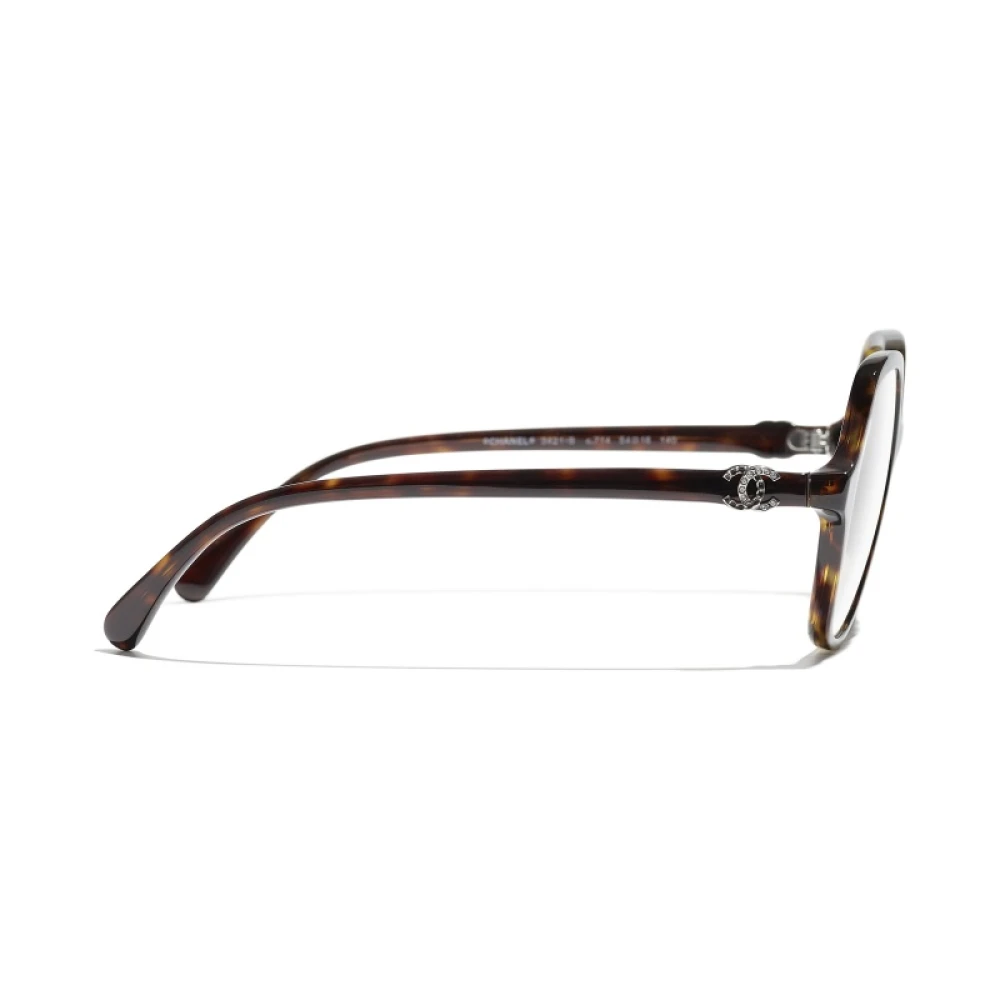 Chanel Corrigerende Bril met 3-jarige Garantie Brown Dames