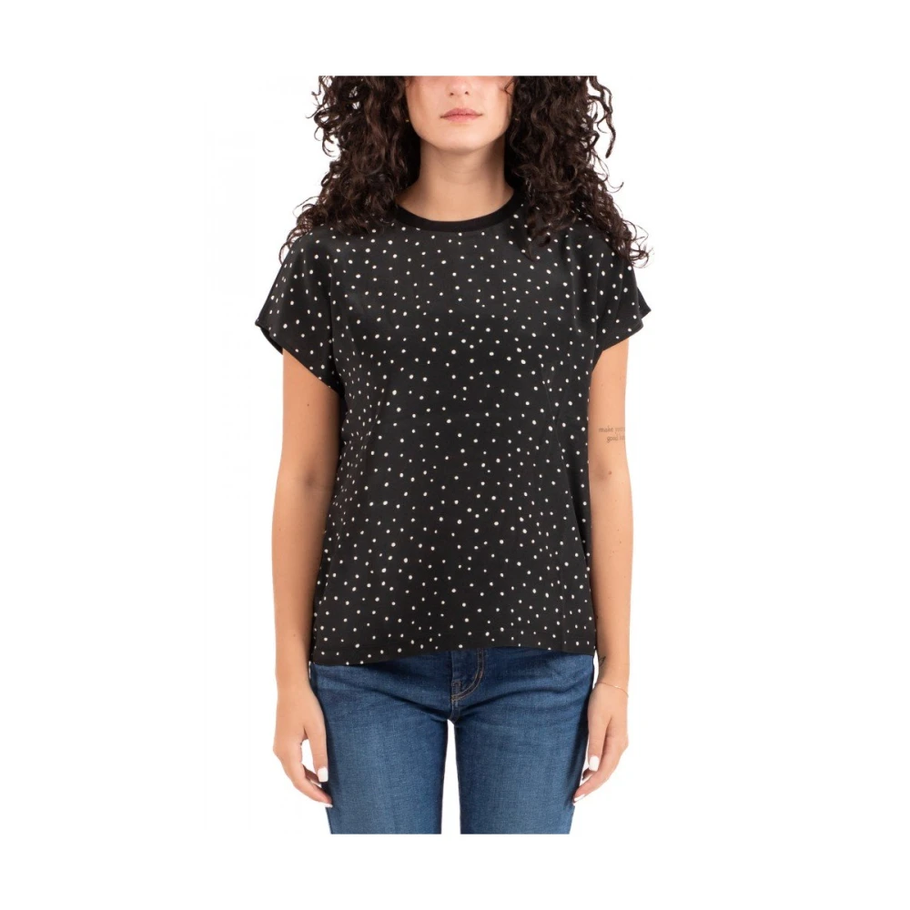 Max Mara Studio Zwarte Artello Shirts voor Vrouwen Black Dames